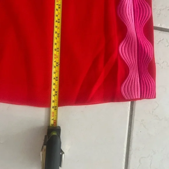 Trina Turk Enjoyable Red Hot Dress size 2 - Picture 8 of 10